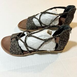 Leopard Print Sandals